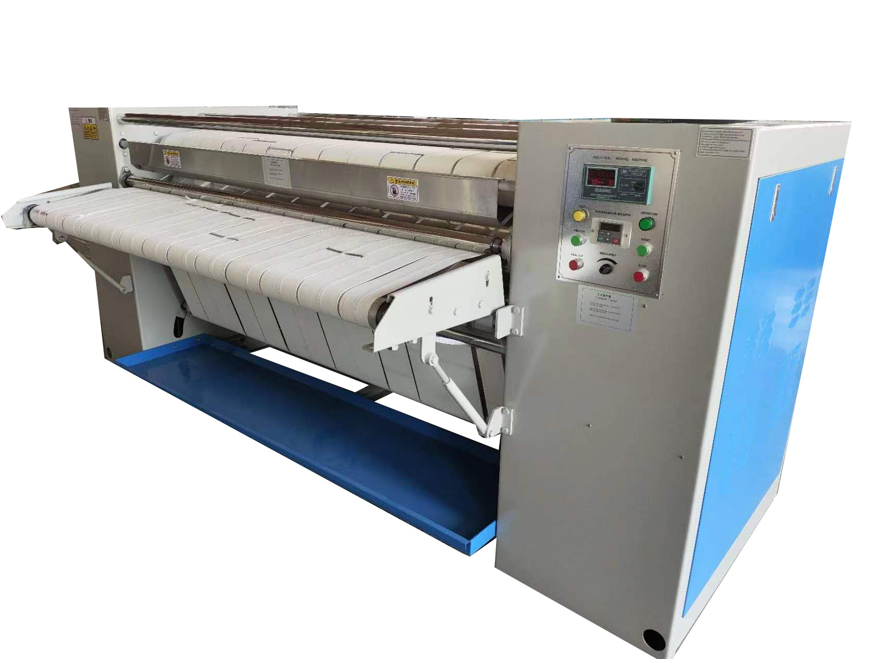 Single Roller Heated Drying Ironer with Roller 2000mmm